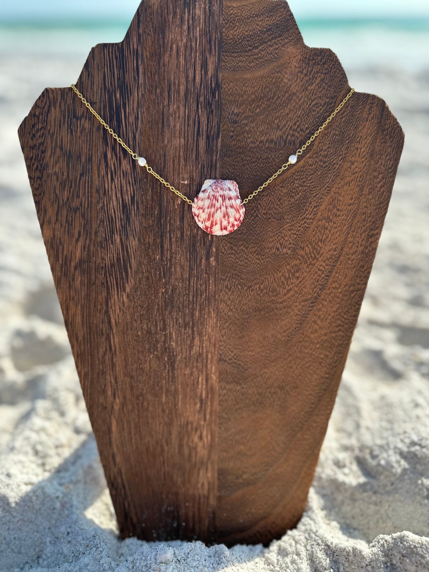 Island Girl Scallop Necklace