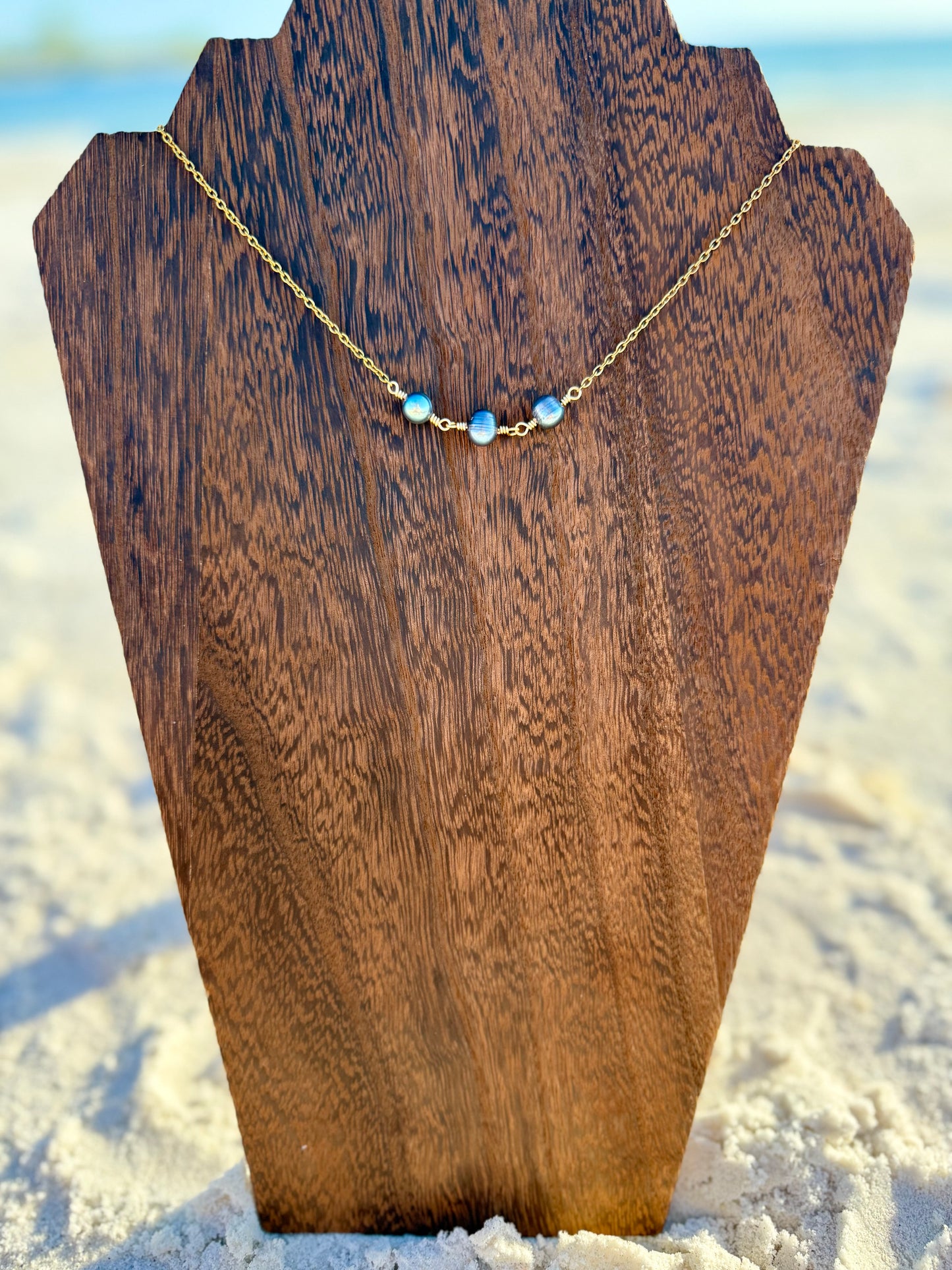 Peacock Freshwater Pearl Necklace