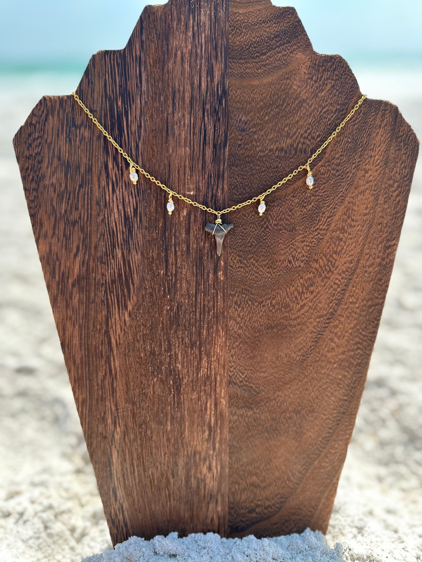 Shark Pearl Necklace