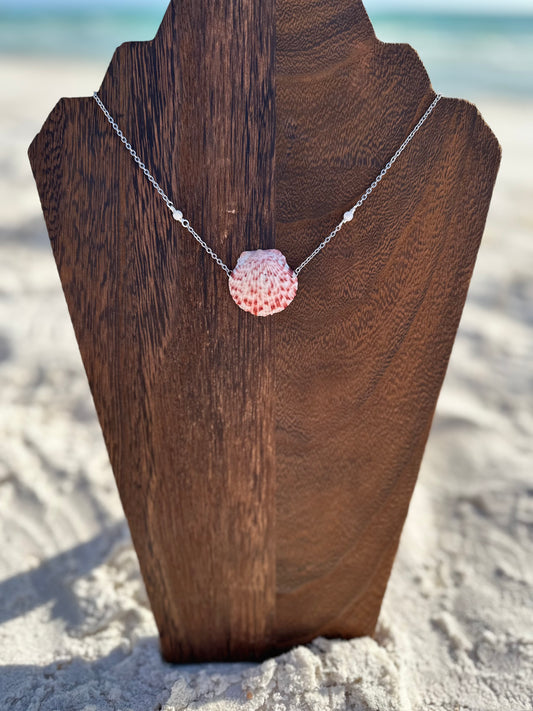 Island Girl Scallop Necklace