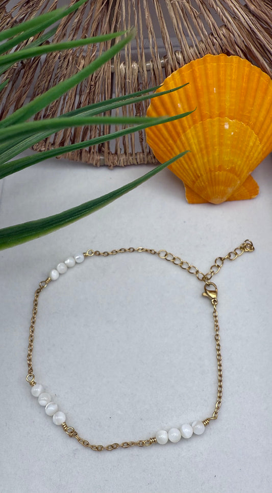 Mother of Pearl Anklet